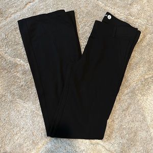 Black Betabrand Yoga Pant Boot Cut Dress Pant